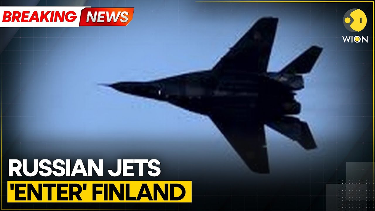 Russian jet suspected of violating Finnish airspace | Breaking News | WION