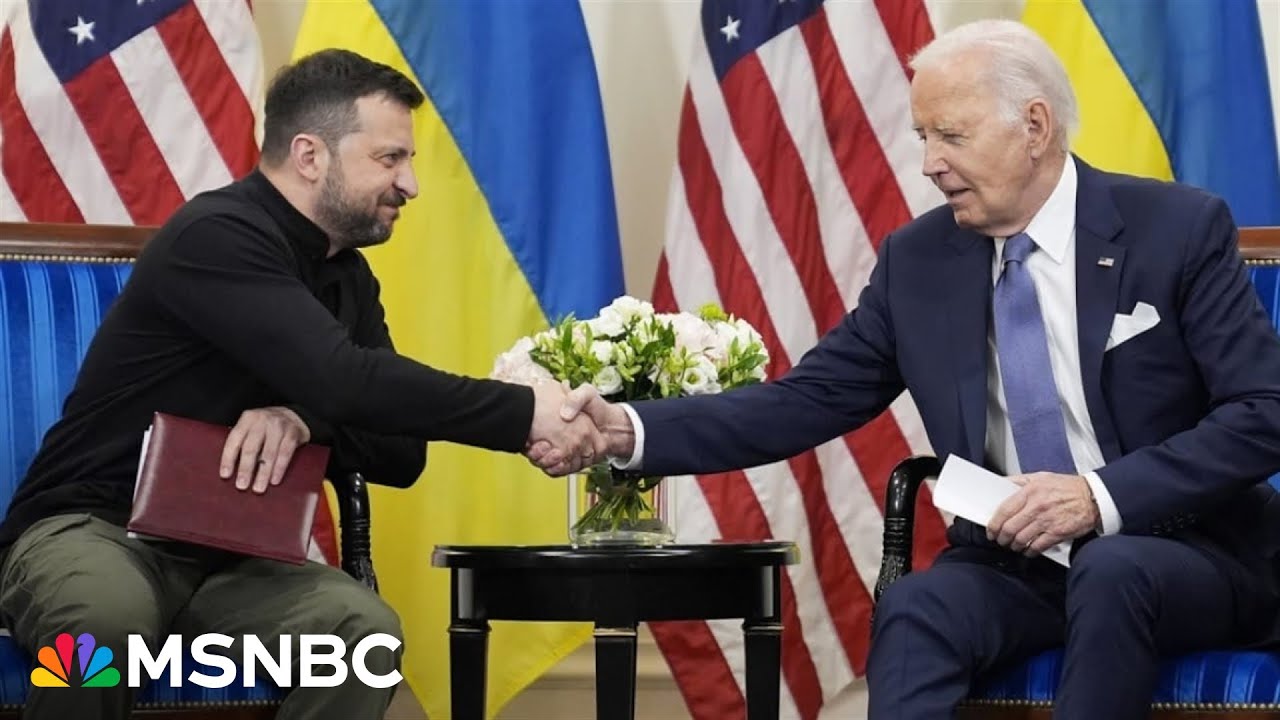 'Trying to give assurances' to Ukraine: Biden to sign 10-year security agreement