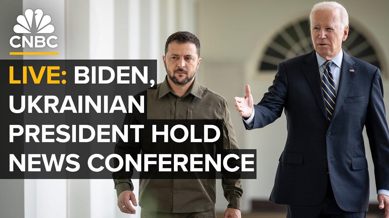 LIVE: President Biden and Ukraine's President Zelenskyy hold a joint news conference — 6/13/2024