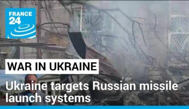 Ukraine targets Russian missile launch systems • FRANCE 24 English