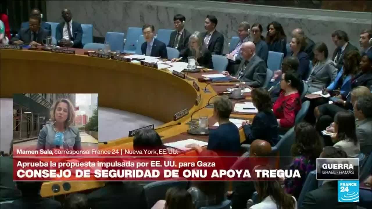 Informe desde Nueva York: Consejo de Seguridad de la ONU apoyó propuesta de tregua en Gaza