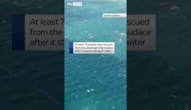 Passengers rescued from sinking boat