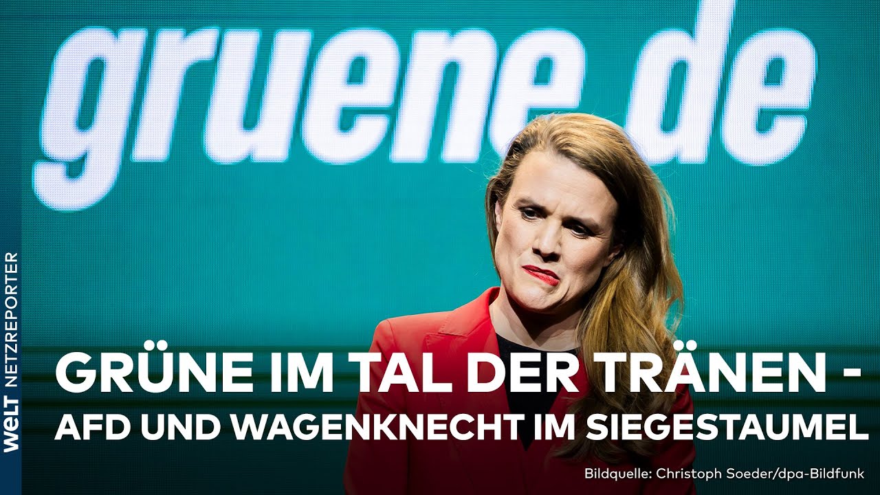 RECHTSRUCK IN EUROPA: Schock für Grüne bei Europawahl – AfD wird zweitstärkste Kraft