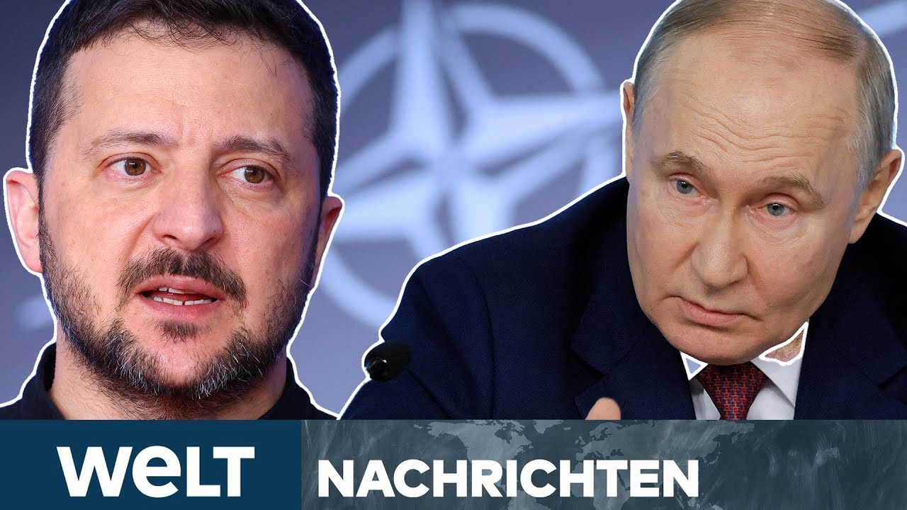KRIEG IN UKRAINE: Wladimir Putin macht Angebot für Frieden! Nato reagiert auf Russland | WELT STREAM