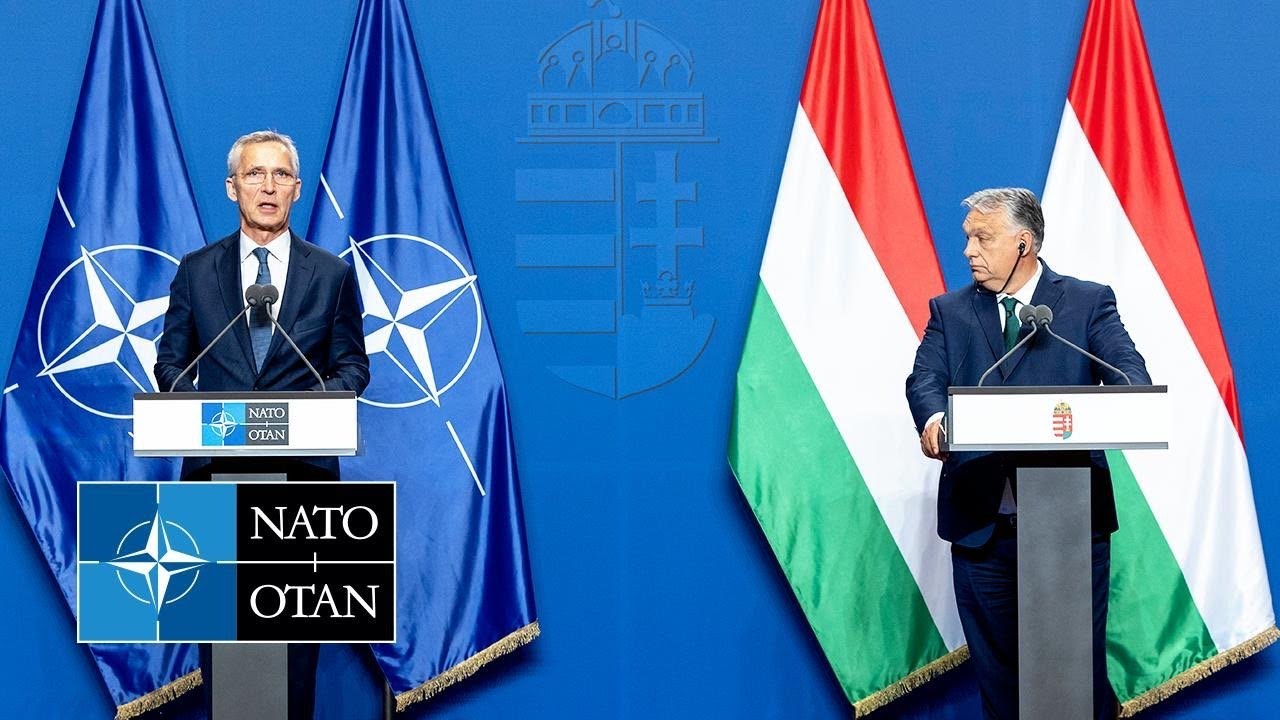 NATO Secretary General with the Prime Minister of Hungary 🇭🇺 Viktor Orbán, 12 JUN 2024