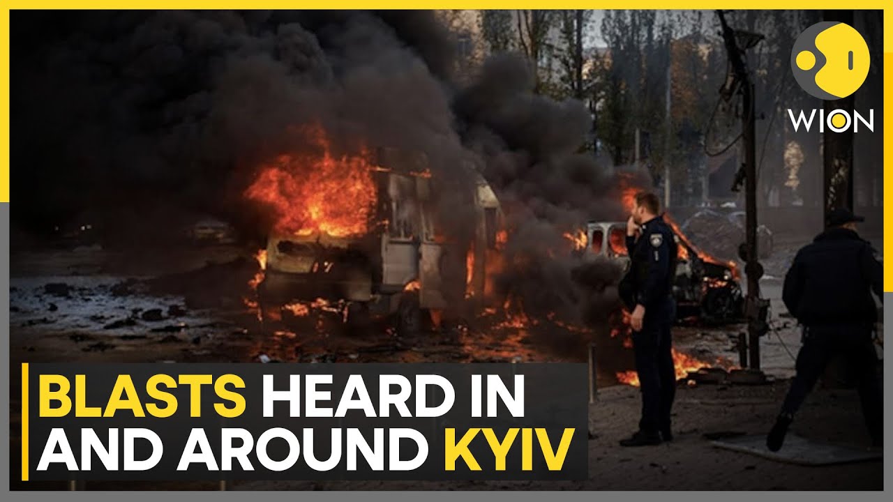 Russia-Ukraine war: Russian air attacks cause industrial facility fire in Kyiv region | WION