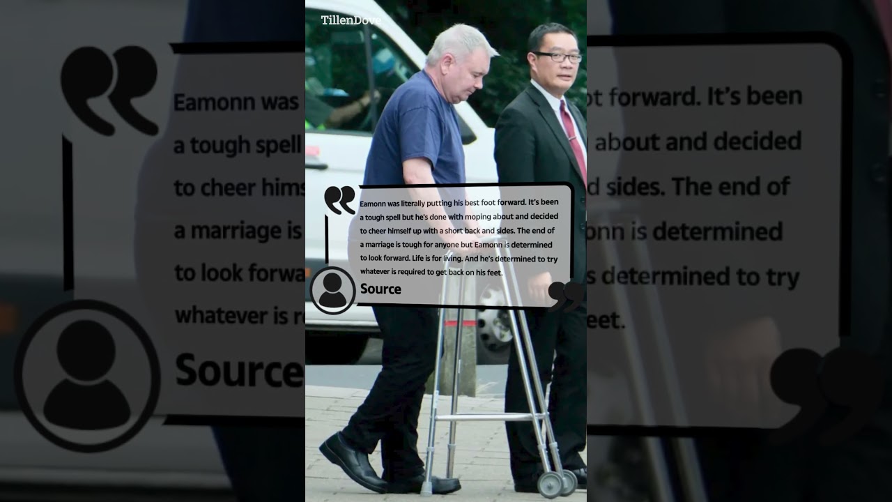 Brave Eamonn Holmes spotted using walking frame after explosive split from Ruth Langsford