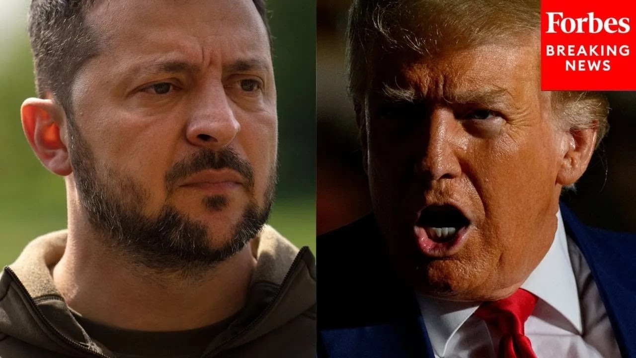 Ukraine's Zelensky Asked Point Blank: What If Biden Loses To Trump In 2024?
