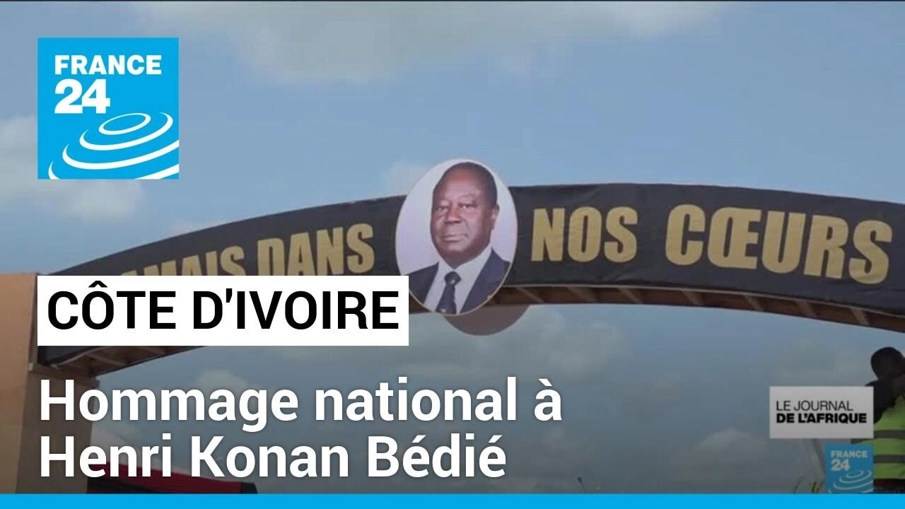 Côte d'Ivoire : hommage national à Henri Konan Bédié • FRANCE 24