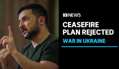 Ukraine rejects Putin’s ceasefire offer after demanding regions and NATO bid dropped | ABC News
