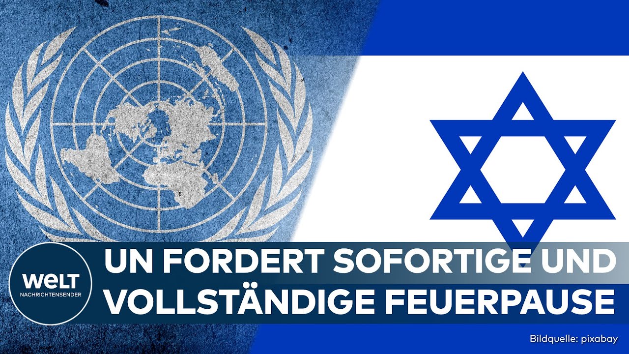 GAZA-KRIEG:"Vollständige Feuerpause!" UN-Sicherheitsrat verabschiedet Resolution an Israel und Hamas