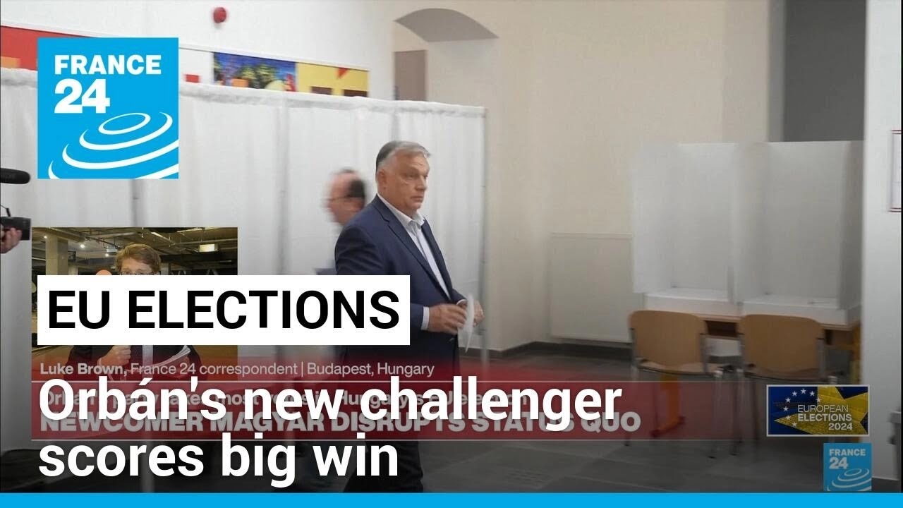 Orbán's party takes most votes in Hungary's EU election, but new challenger scores big win