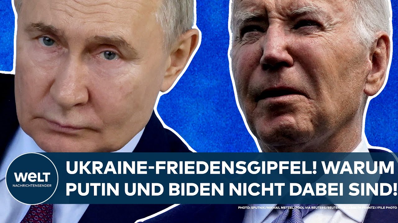UKRAINE-KRIEG: Friedensverhandlungen in der Schweiz! Warum Putin und Biden nicht dabei sind!