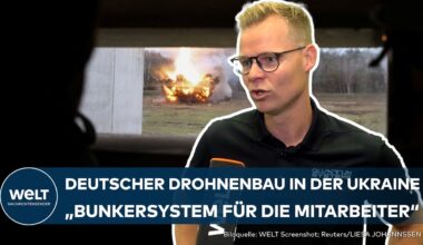 UKRAINE-KRIEG: Hightech made in Germany! Deutscher Unternehmer produziert Drohnen im Kriegsgebiet