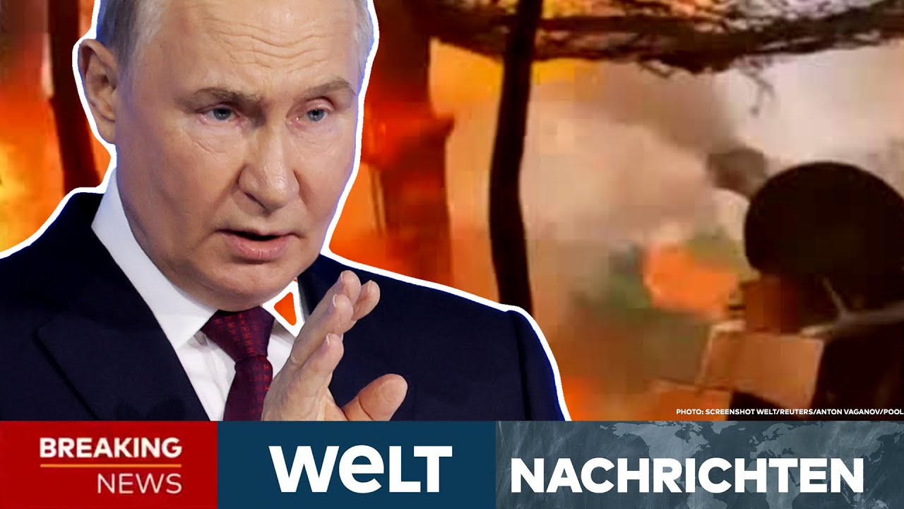 UKRAINE-KRIEG: "Er ruft zur Kapitulation auf!" Putins Forderung lässt keine Zweifel offen | STREAM