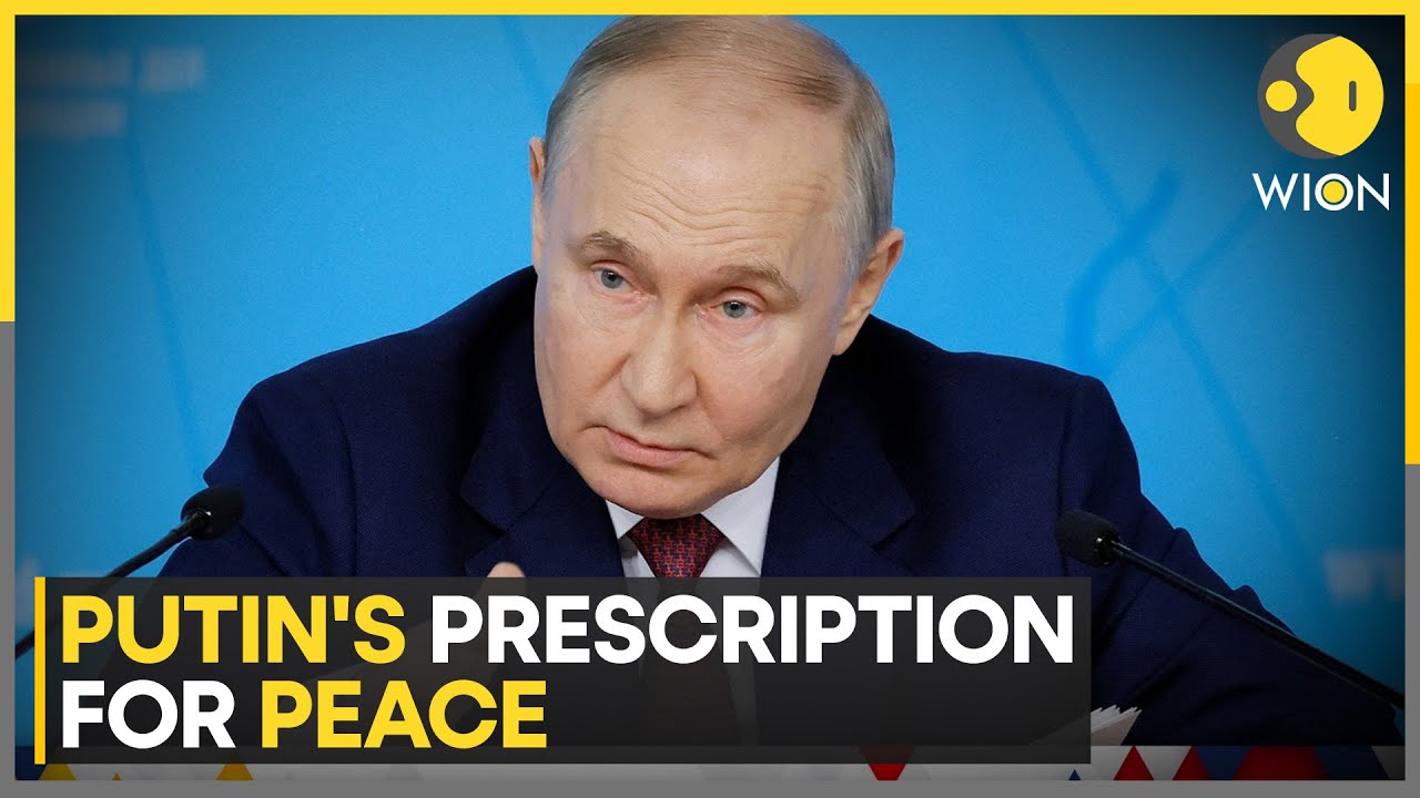 Russia-Ukraine war: Russian President Putin sets out condition for peace talks with Kyiv | WION
