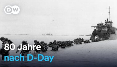 In der Normandie wird der 80. Jahrestag des D-Day begangen | DW Nachrichten