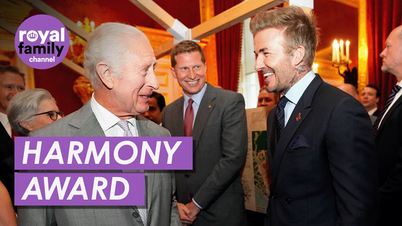 ‘Delighted’ King Awards First Harmony Prize With David Beckham