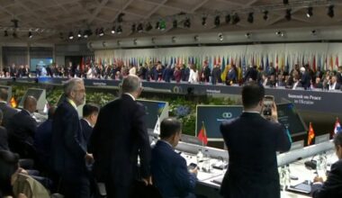 World leaders gather at Ukraine peace summit