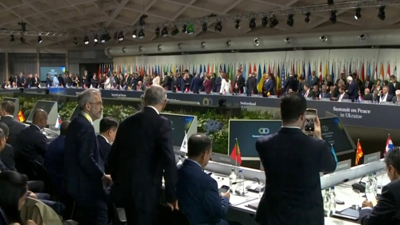 World leaders gather at Ukraine peace summit