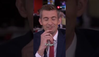 Farage brands BBC newsreader ‘boring’