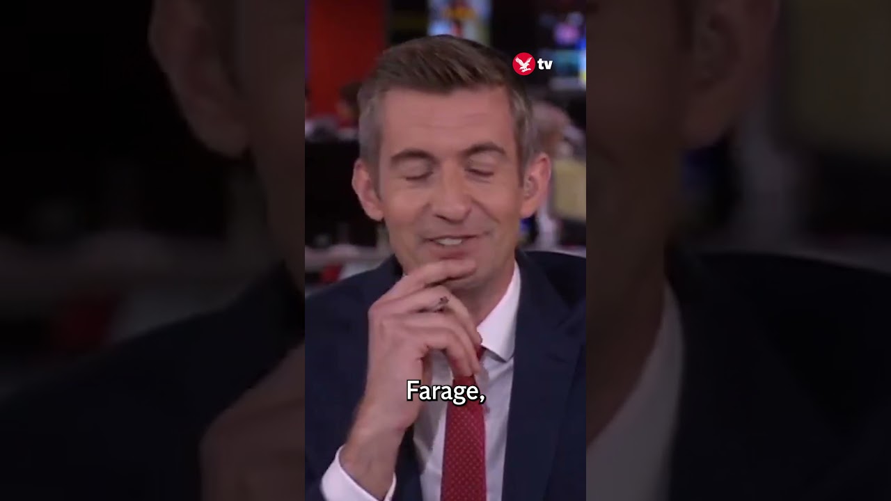 Farage brands BBC newsreader ‘boring’