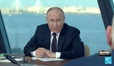 Putin amenazó con responder a los envíos armamentísticos de países occidentales a Ucrania