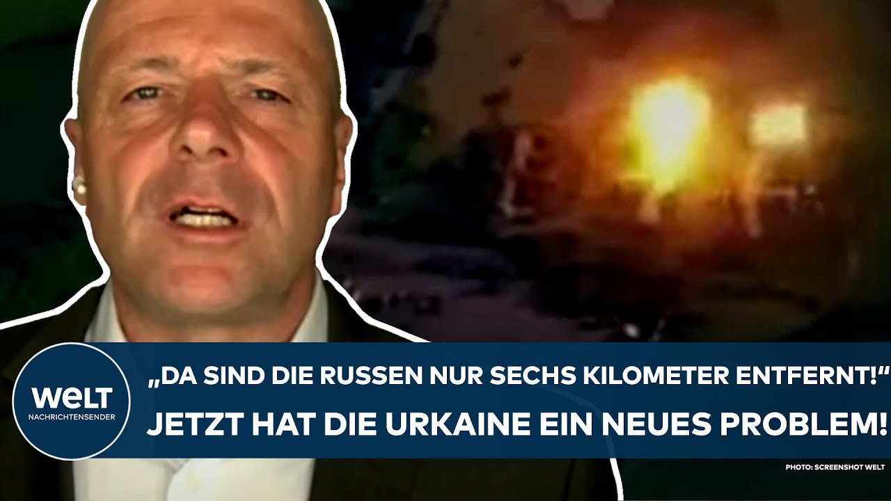 PUTINS KRIEG: "Da sind die Russen nur noch sechs Kilometer entfernt!" Ukraine hat ein neues Problem!