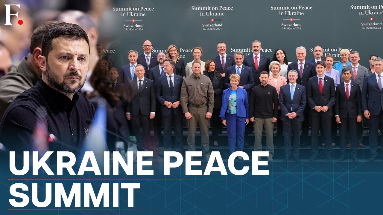 World Leaders Back Ukraine During Peace Summit, Russia Not Taking Part