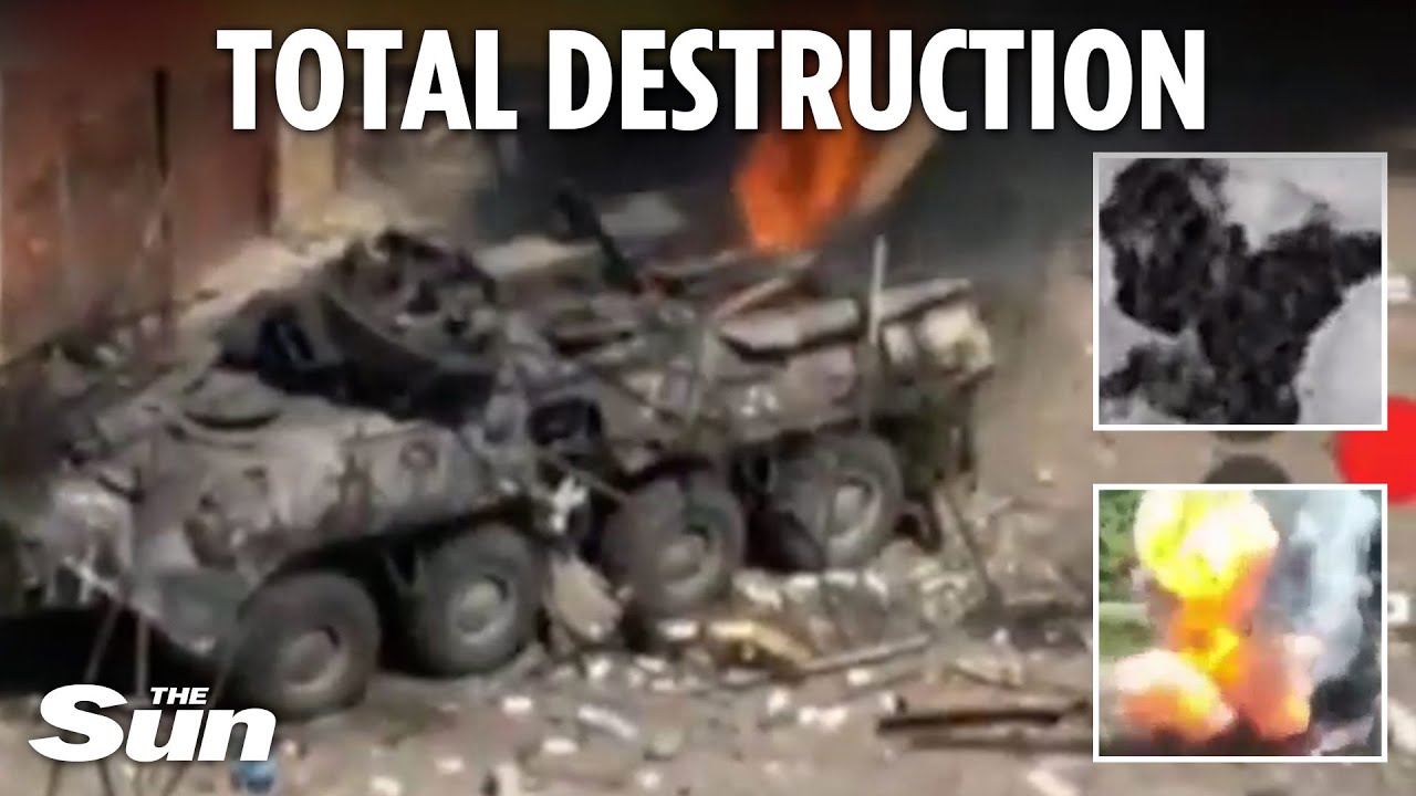 Russia pulverised as Ukraine drones decimate Putin's war machines in devastating counterattack