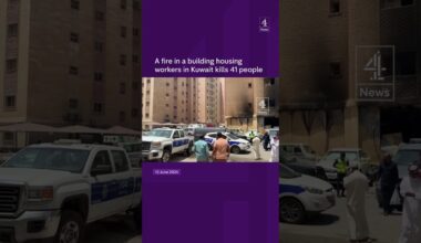 41 dead in Kuwait fire