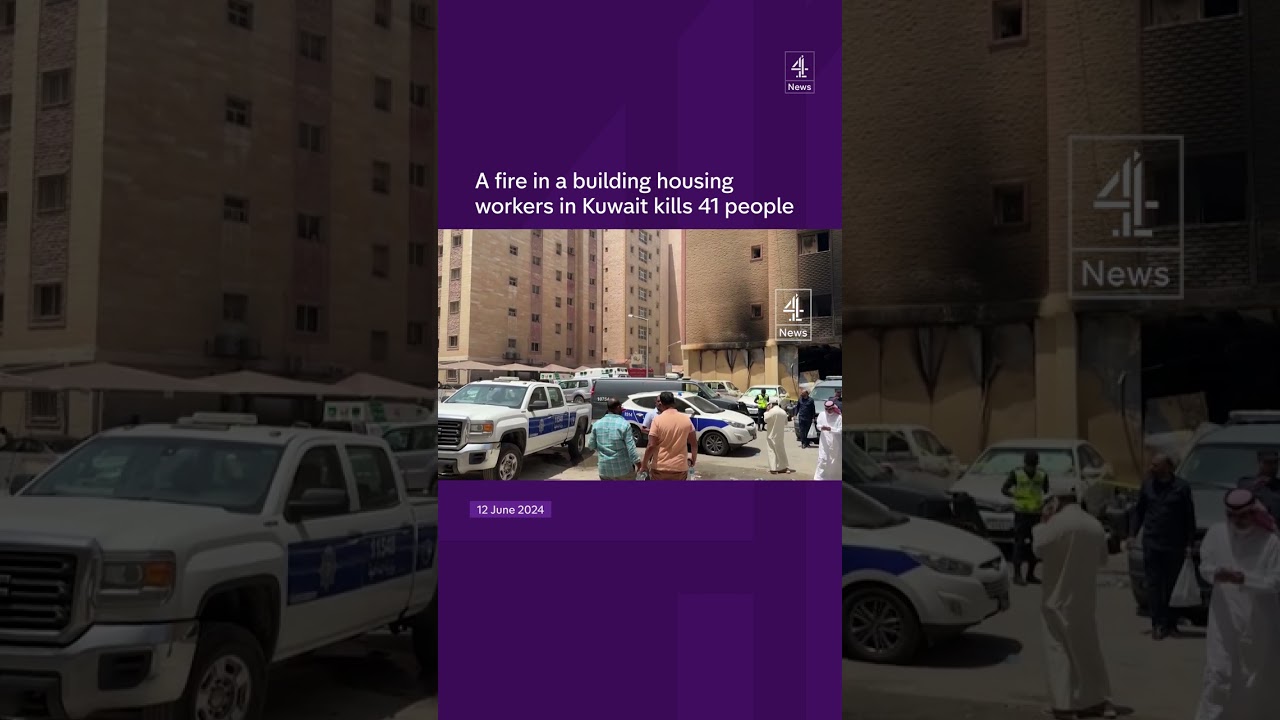 41 dead in Kuwait fire