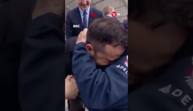 Zelensky’s moving exchange with D-Day veteran: ‘You are the saviour’ #shorts