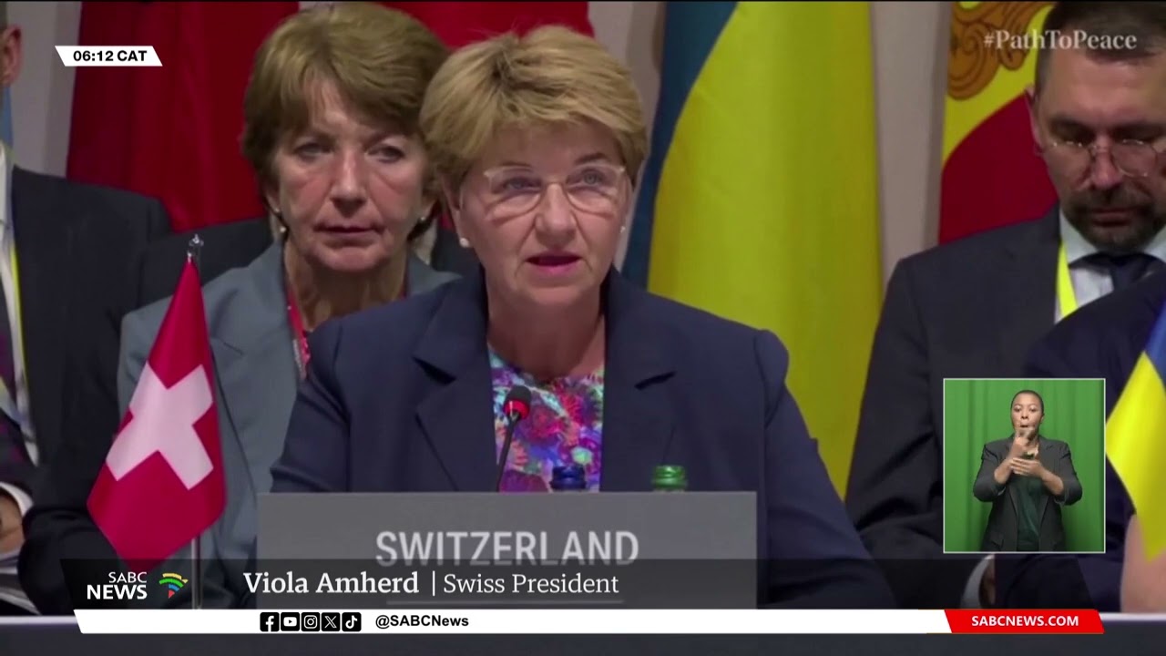 Swiss Peace Summit pushes for end to Russia-Ukraine conflict