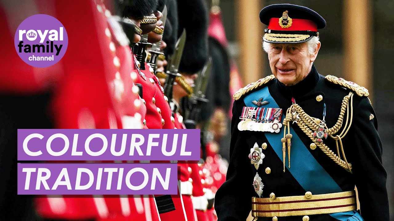 King Charles Salutes Kate's Regiment with New Colours