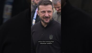 Accompanying Zelenskyy to military exercise outside Berlin | DW News