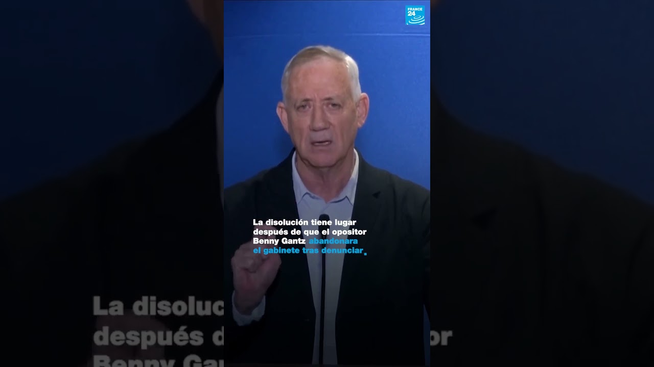 1/2 ▶️  Benjamin Netanyahu disuelve el gabinete de guerra israelí