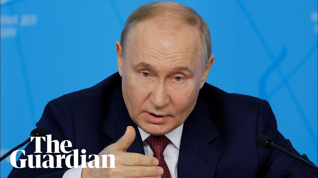 Putin calls freezing of Russian assets 'theft' which 'will not go unpunished'
