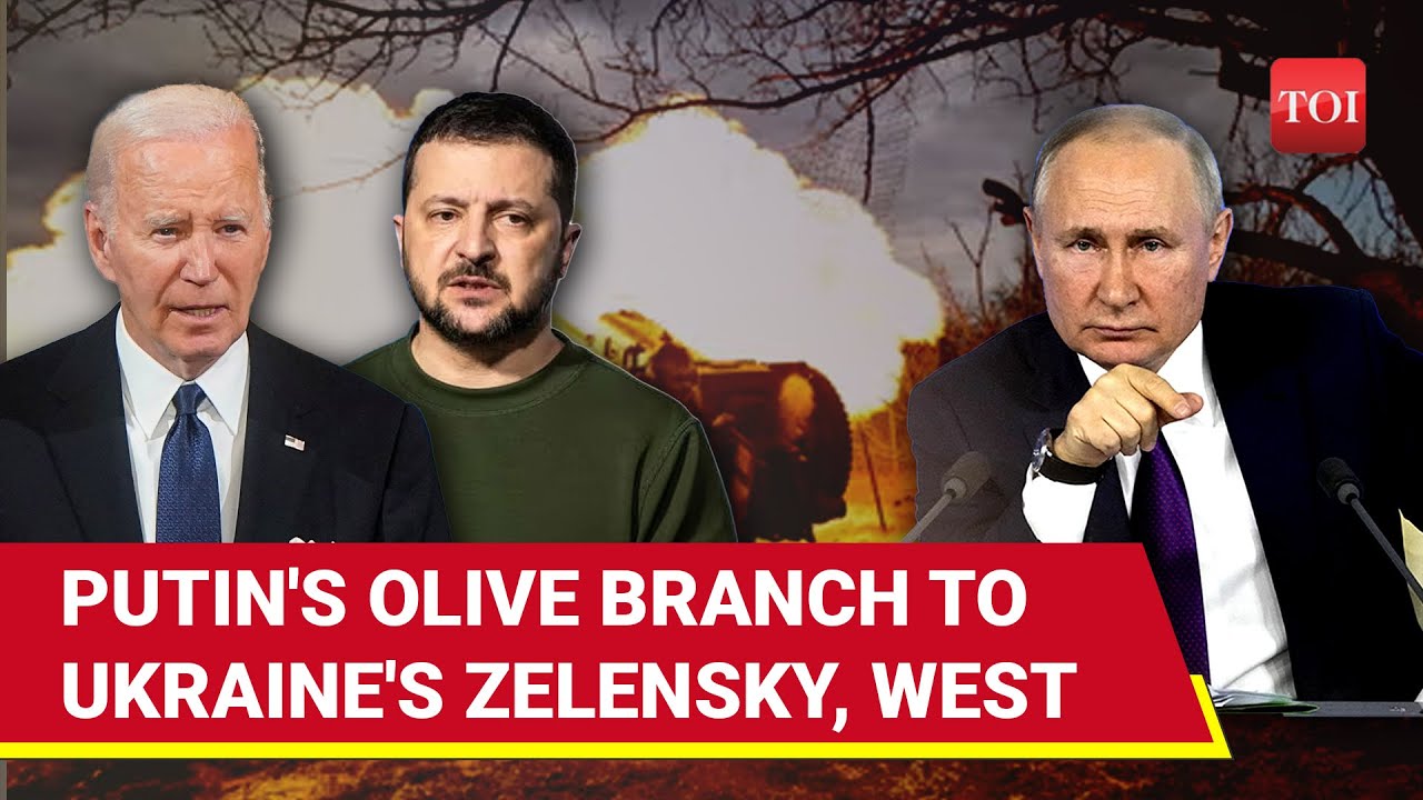 Putin's Mega Offer To Ukraine & Zelensky; 'Will End War, Remove Troops If...' | Russia's 5 Demands