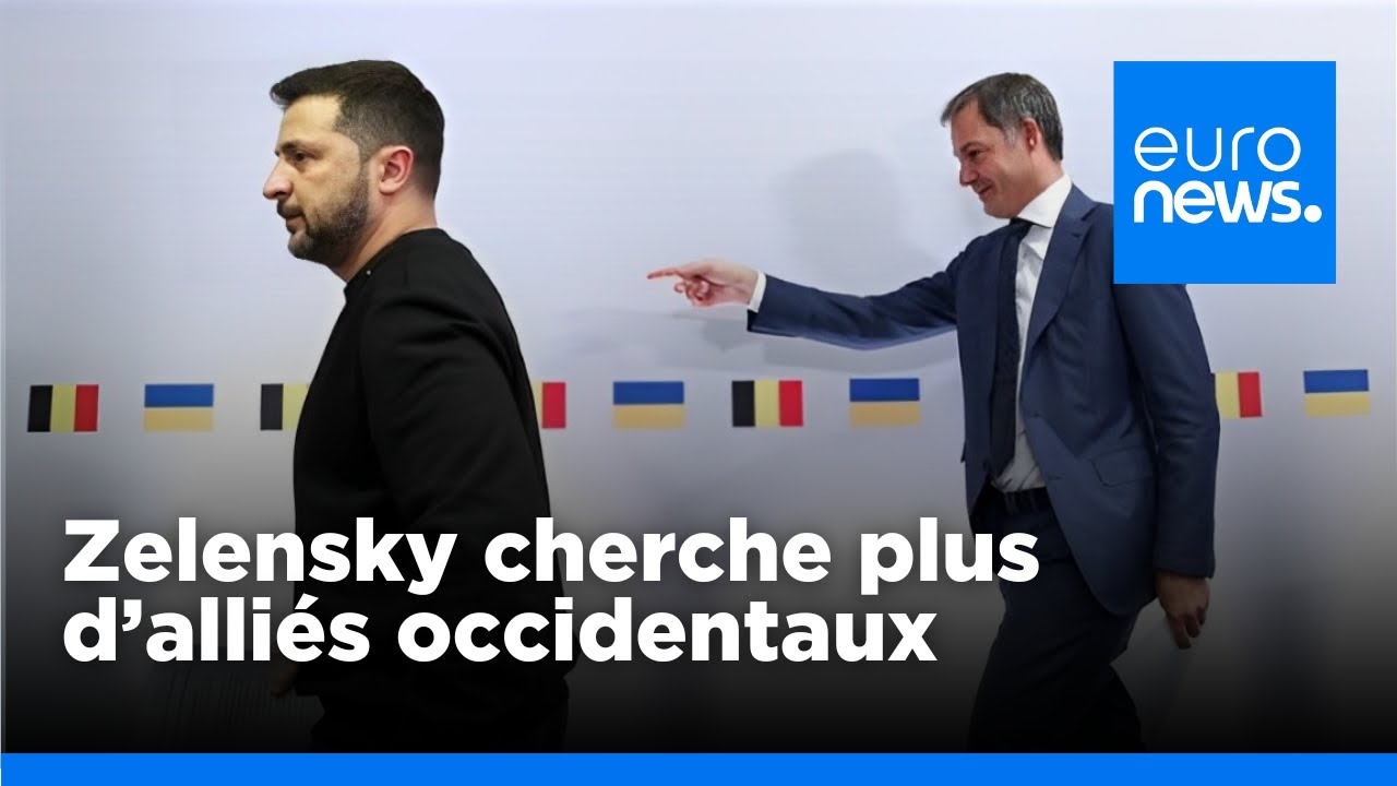 Zelensky à Bruxelles pour des accords de sécurité avec des alliés occidentaux | euronews 🇫🇷