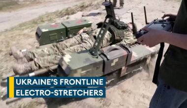 Hi-tech 'Tank Bureau' family saving Ukrainian forces lives on the battlefield