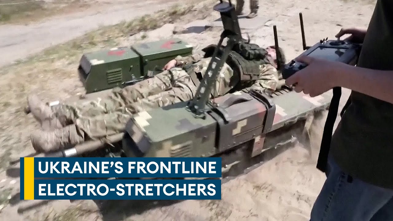 Hi-tech 'Tank Bureau' family saving Ukrainian forces lives on the battlefield