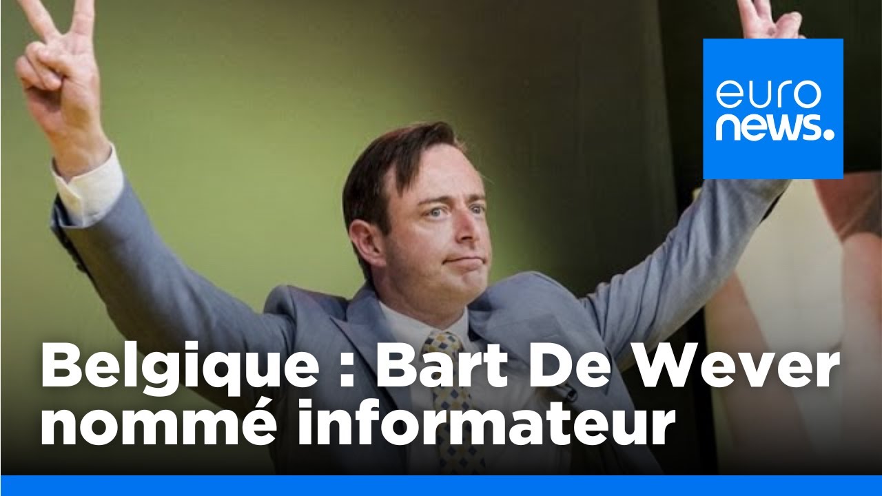 Belgique : Bart De Wever a été nommé informateur par le roi Philippe | euronews 🇫🇷