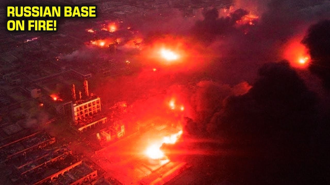 Ukrainian Soldiers Destroyed The Target! Huge Explosion At A Russian Military Facility!