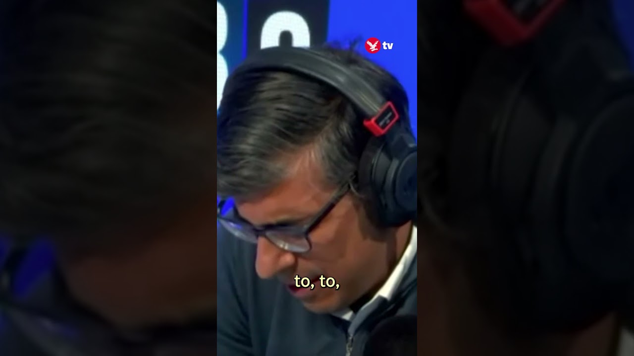 Sunak branded ‘pound-shop Nigel Farage’ in live exchange #shorts