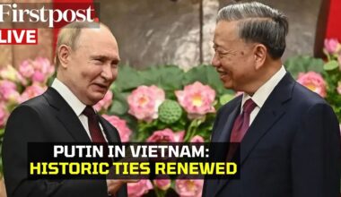LIVE: Russian President Vladimir Putin in Vietnam: What Makes this Trip Diplomatically Significant?
