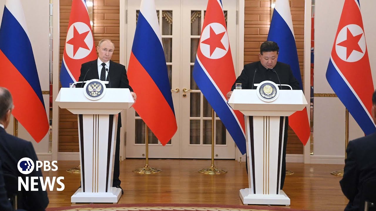 Putin signs pact with North Korea that could increase weapons for Russia's war in Ukraine