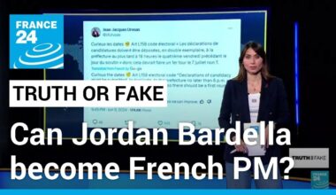French snap elections: Are the dates chosen by Macron legal? Can Bardella become PM? • FRANCE 24