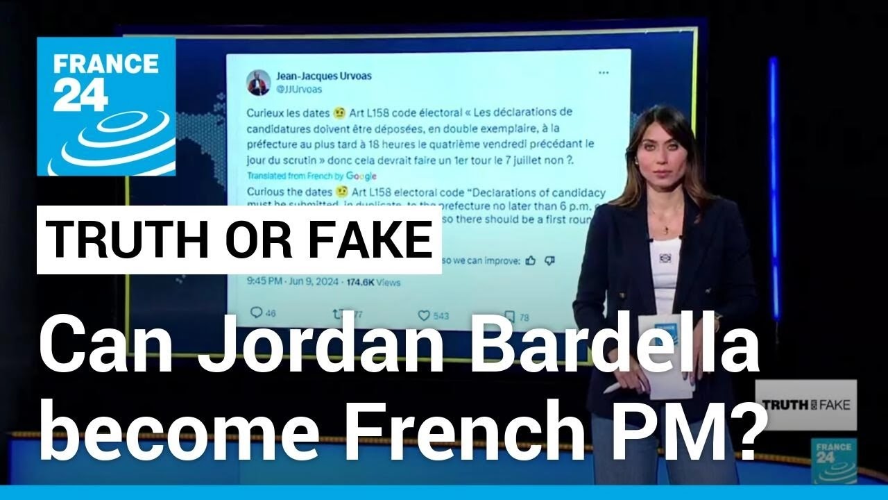 French snap elections: Are the dates chosen by Macron legal? Can Bardella become PM? • FRANCE 24