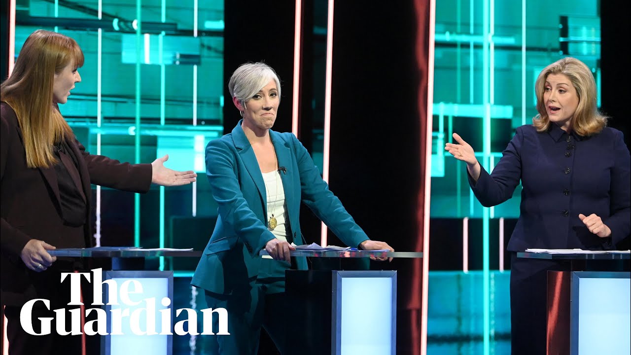 Laughter in studio as politicians clash in general election TV debate